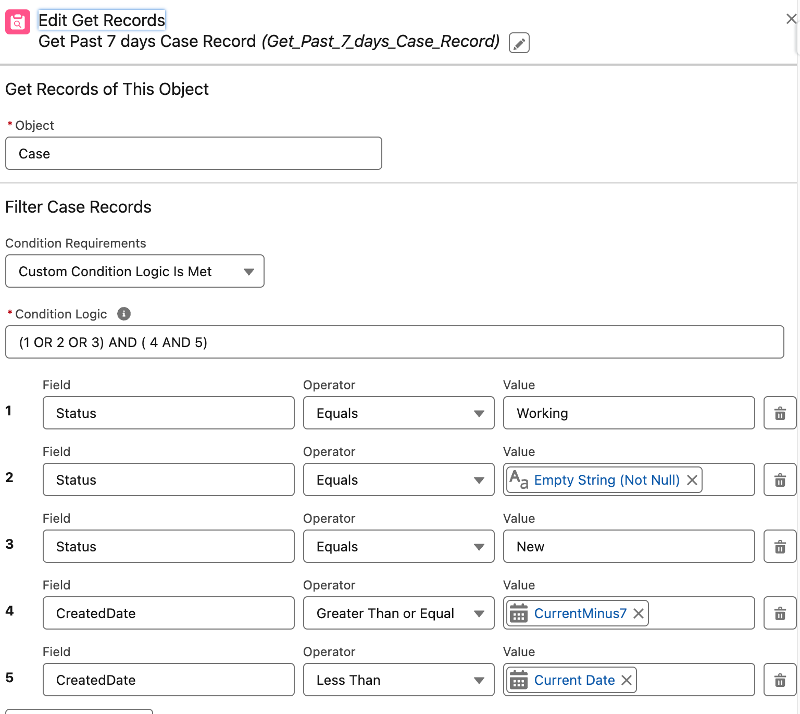 Enceptor Solutions Flows collection variables sales cloud best practice example trigger lwc screen